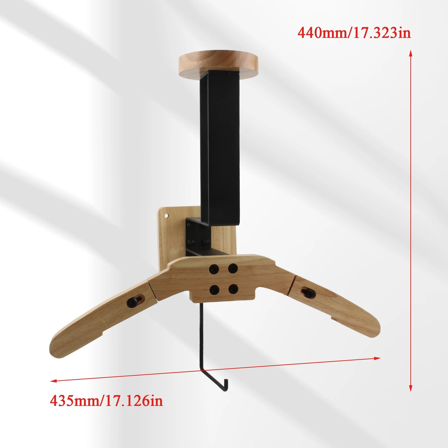 RiderRack™ (Wall Mount Motorcycle Helmet Hanger)