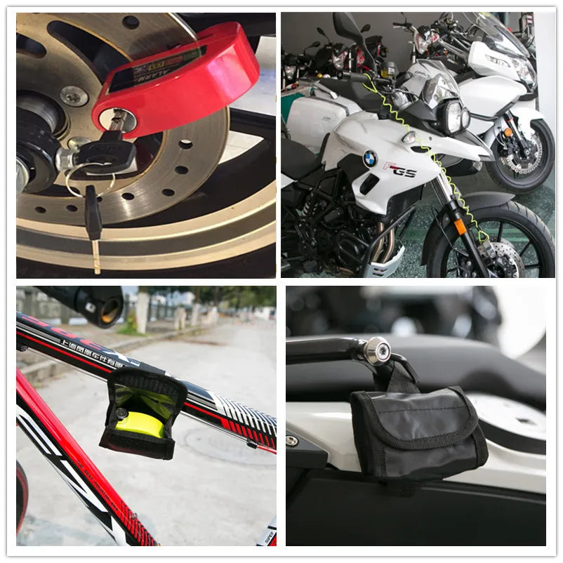 Motorcycle Anti- Theft Rotor Lock