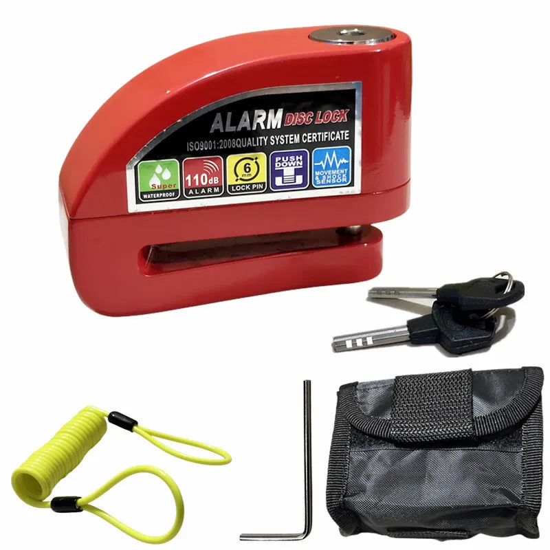 Motorcycle Anti- Theft Rotor Lock