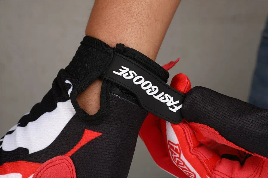 VenomGrip™ RED (Motorcycle Riding Gloves)