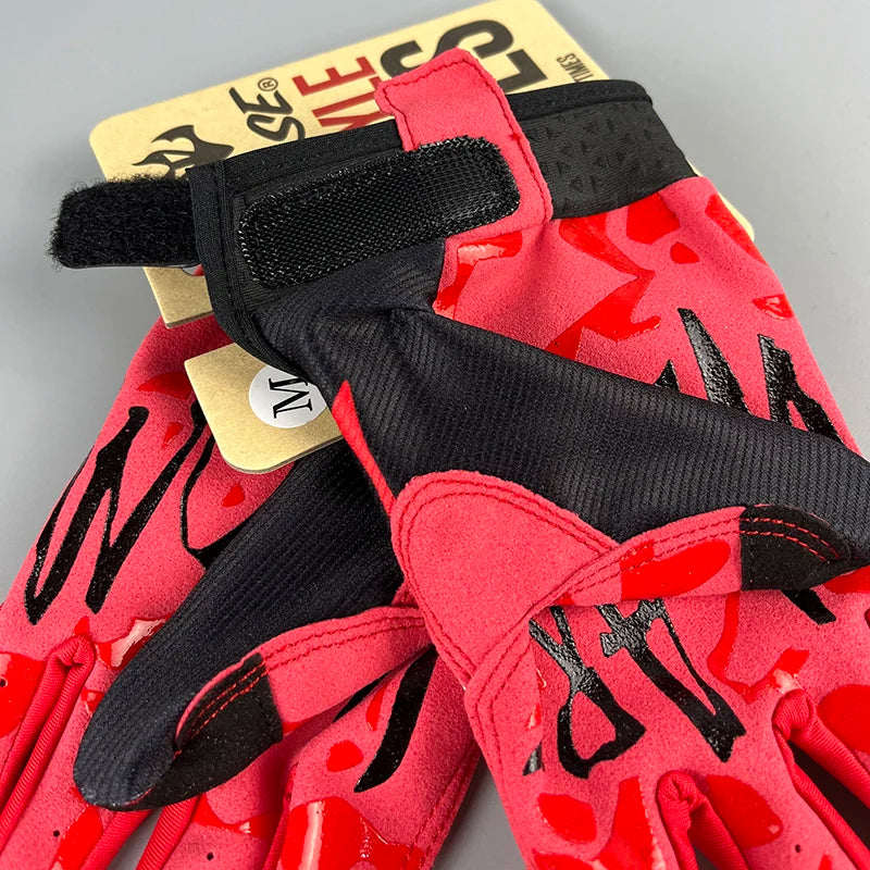 VenomGrip™ RED (Motorcycle Riding Gloves)